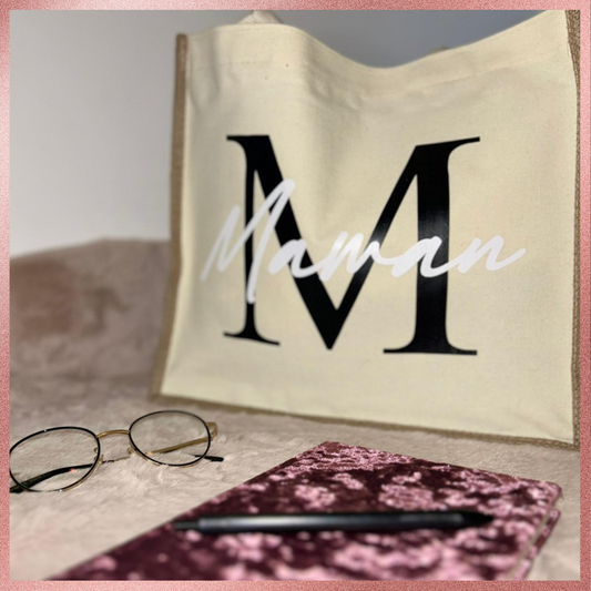 SAC EN TOILE DE JUTE PERSONNALISÉS