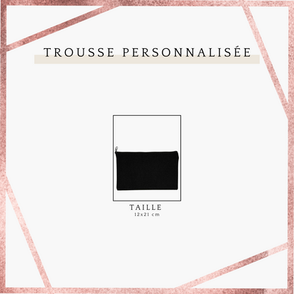 TROUSSES PERSONNALISÉES (Couleur : Black)